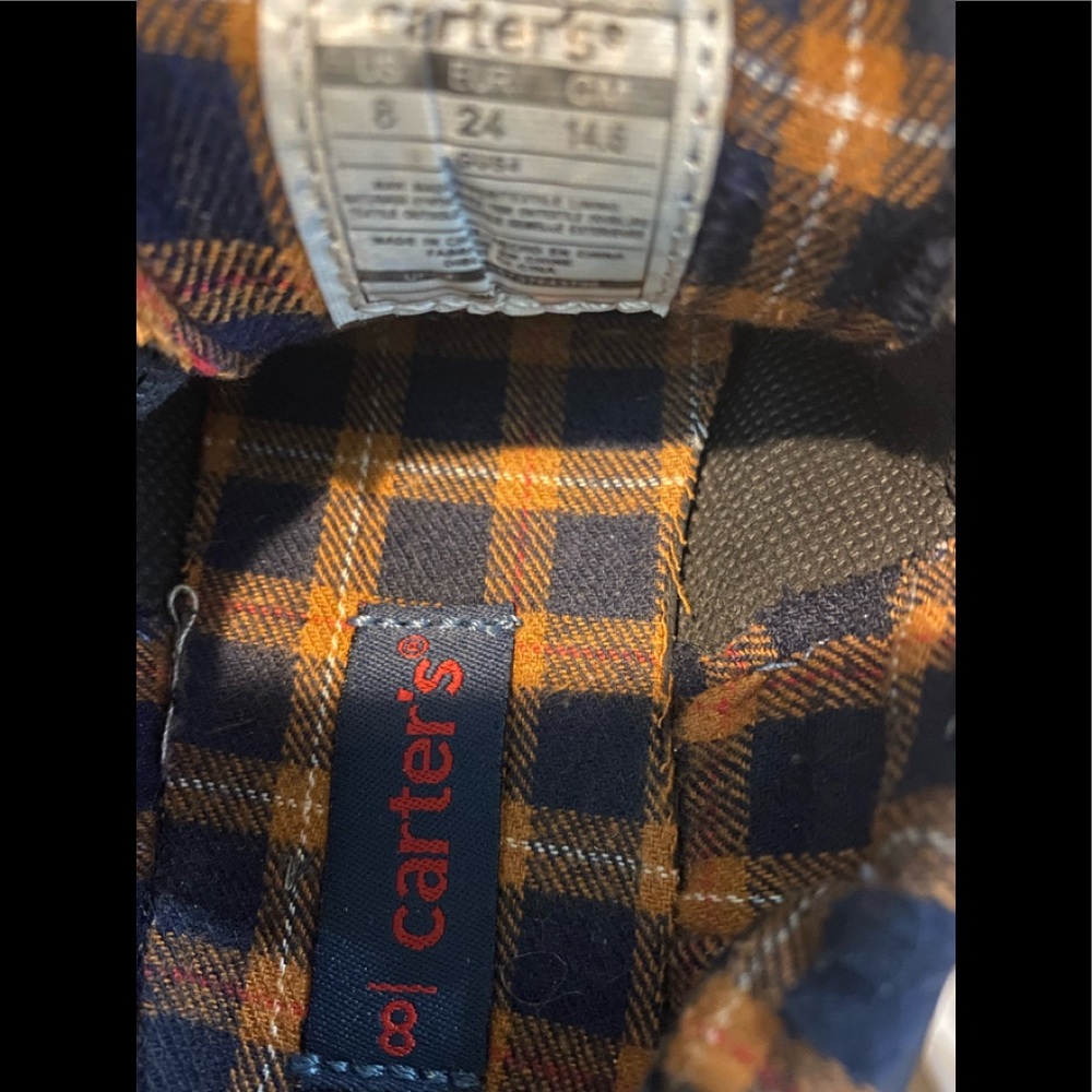 Gently used boys Carter’s navy blue size 8